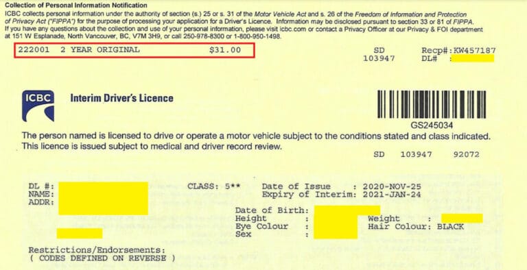 BC Driver License Exchange Part 2 (7)