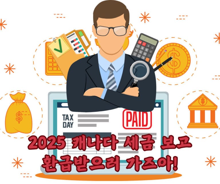 캐나다 세금 보고 및 환급 제대로 알아보기 : 2025년 택스 리턴 (feat. Turbo TAX) 1 캐나다 세금 보고